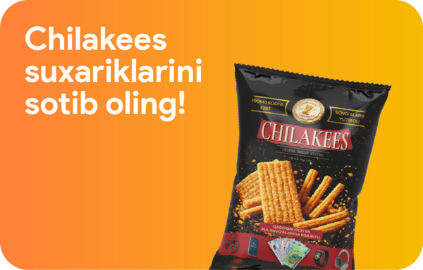 1-qadam: Chilakees sotib oling
